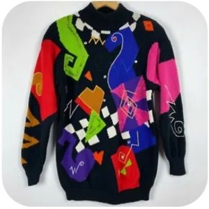 Vintage 90s Abstract Sweater